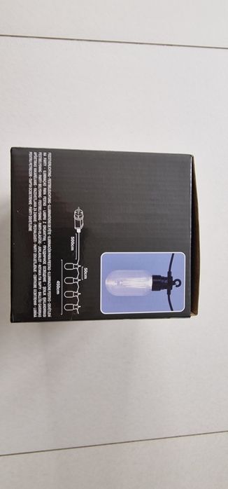 Girlanda LED Party Lights 9,5m - 10 żarówek, ciepła biel