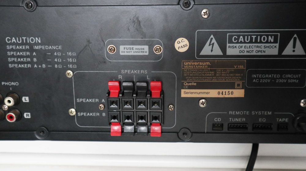 Усилитель UNIVERSUM V-155 Германия JVC RX-206BK Япония