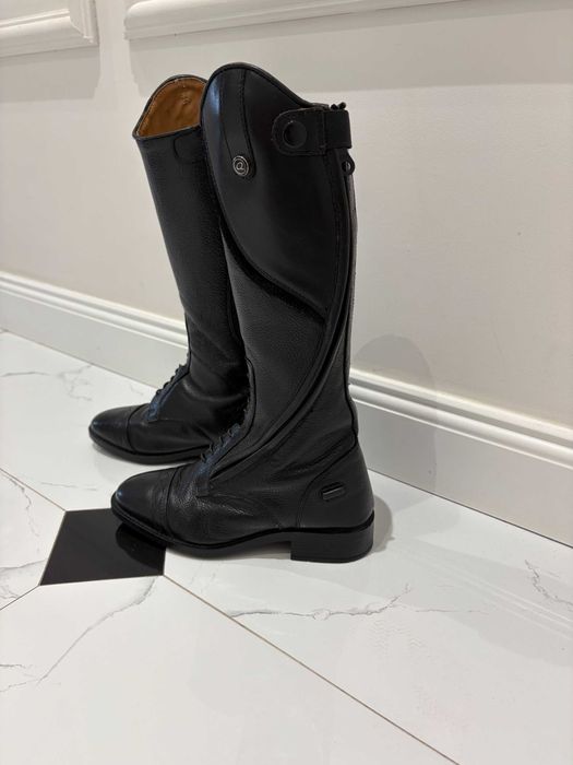 Buty do jazdy konnej 100% skóra naturalna r. 33