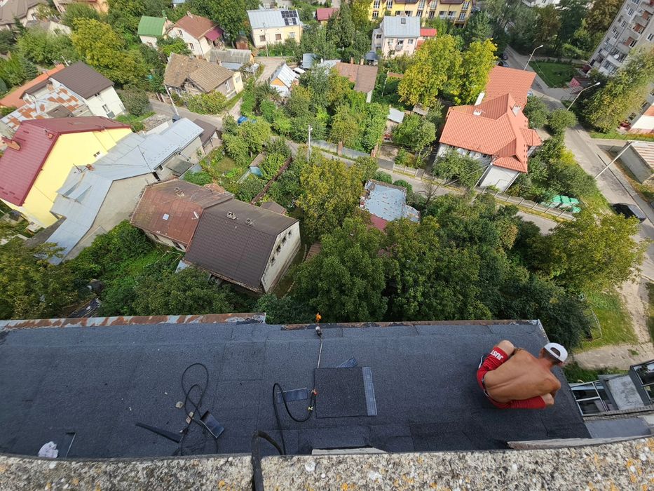 Ремонт даху,покрівля рубероїд,ремонт покрівлі,покрівельні роботи. РУБЕРОЇД,майстер покрівельник дах