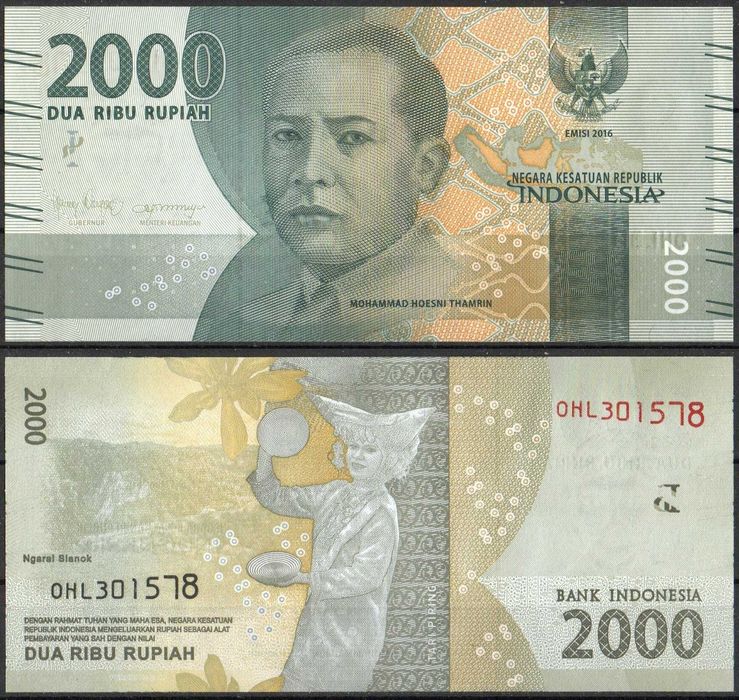 Indonesia_WPM P-155a_Ano 2016_2 000 Rupias
