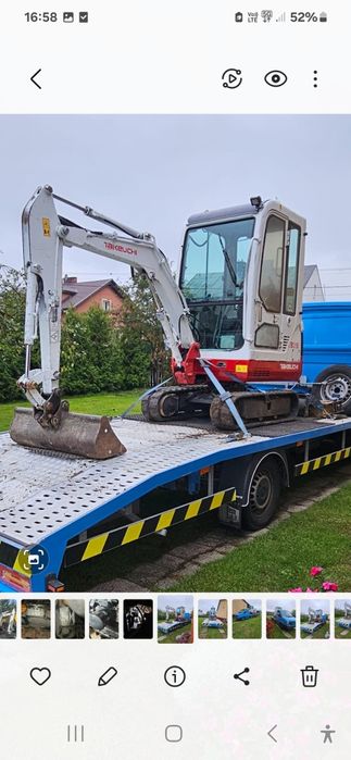 Usługi koparką mini