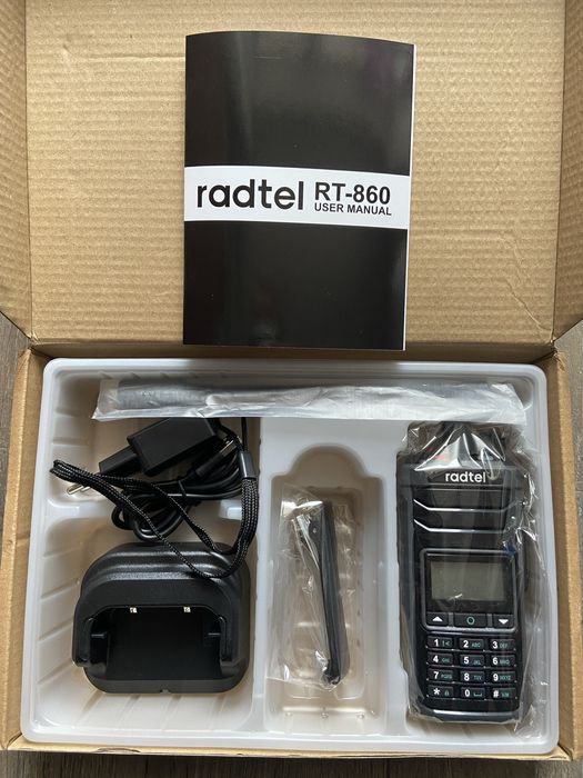Радіостанція Radtel RT-860 з вбудованим всехвильовим радіоприймачем