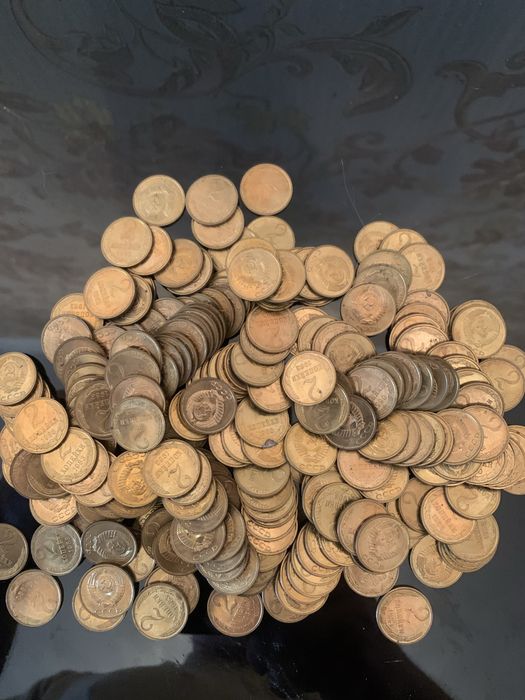 Монети1,2 копійки ссср колекціонування