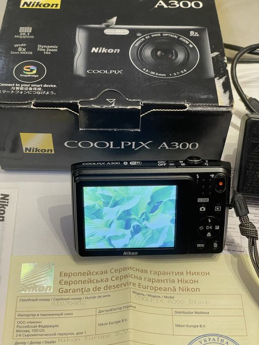 nikon coolpix a300 - купити фототехніку, відеотехніку - Ціна на OLX.ua