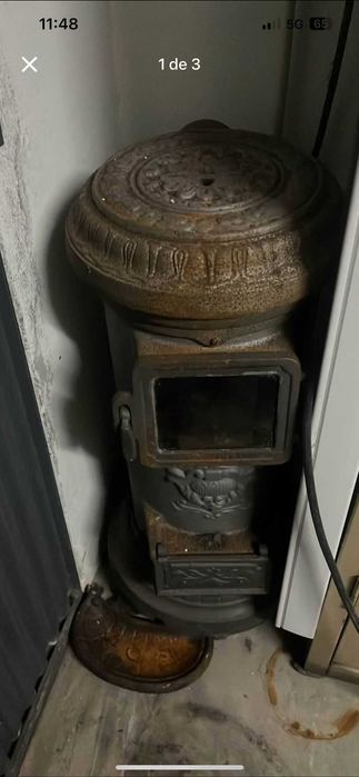 Vendo salamandra  - estilo antigo