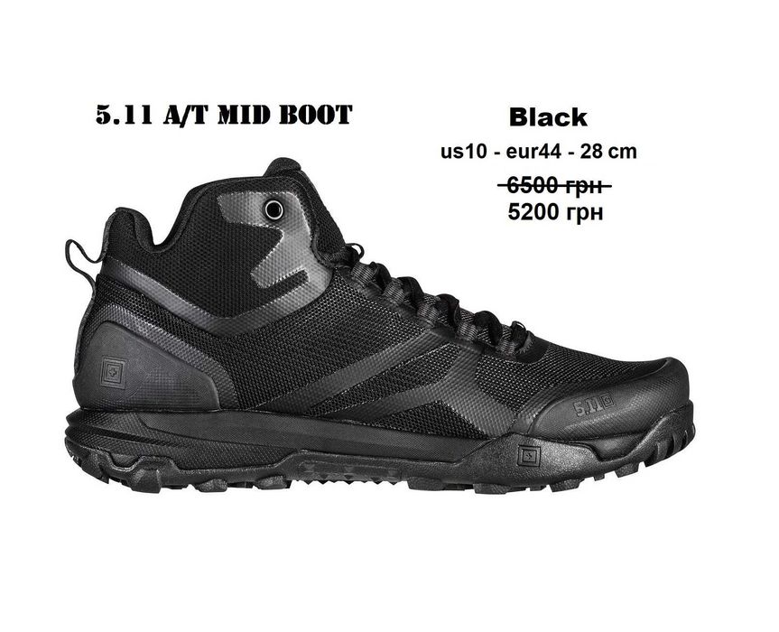 р.40-48  Ботінки черевики 5.11 Tactical A/T Mid Boot