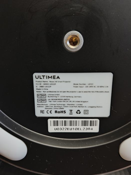 Projektor Ultimea Nova C40