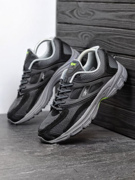 Кросівки Кроссовки Reebok Premier KFS Black Grey Чёрный Серый Чорний Сірий Кросовки демісезон