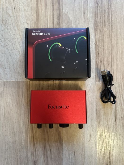 Focusrite Scarlett Solo 4th Gen