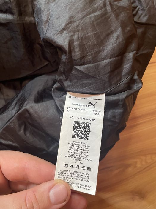 Пуховик куртка Puma