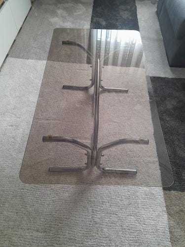 Retro/Vintage Glass Coffee Table64584406569475121