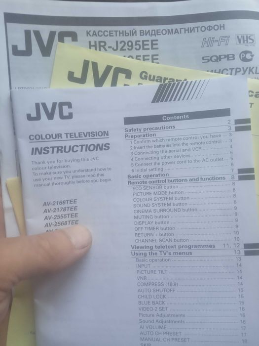 Продам телевизор JVC
800 грн.