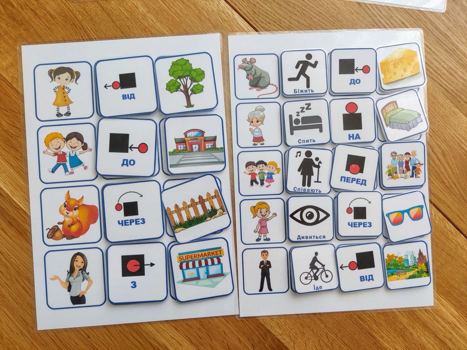 Фразовий конструктор з  прийменниками, конструктор речення