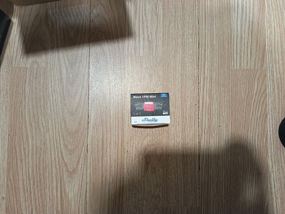 Shelly Wave 1PM Mini (Relé Z-Wave com Medição de Consumo) — Novo