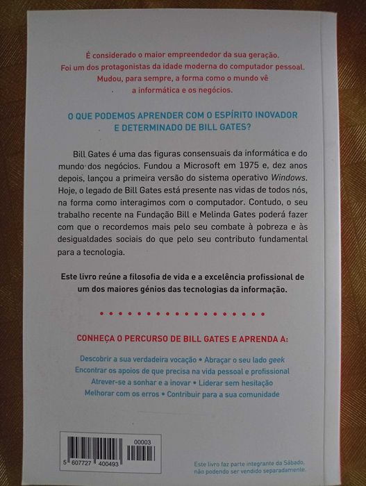 Livro "Pensar como Bill Gates"