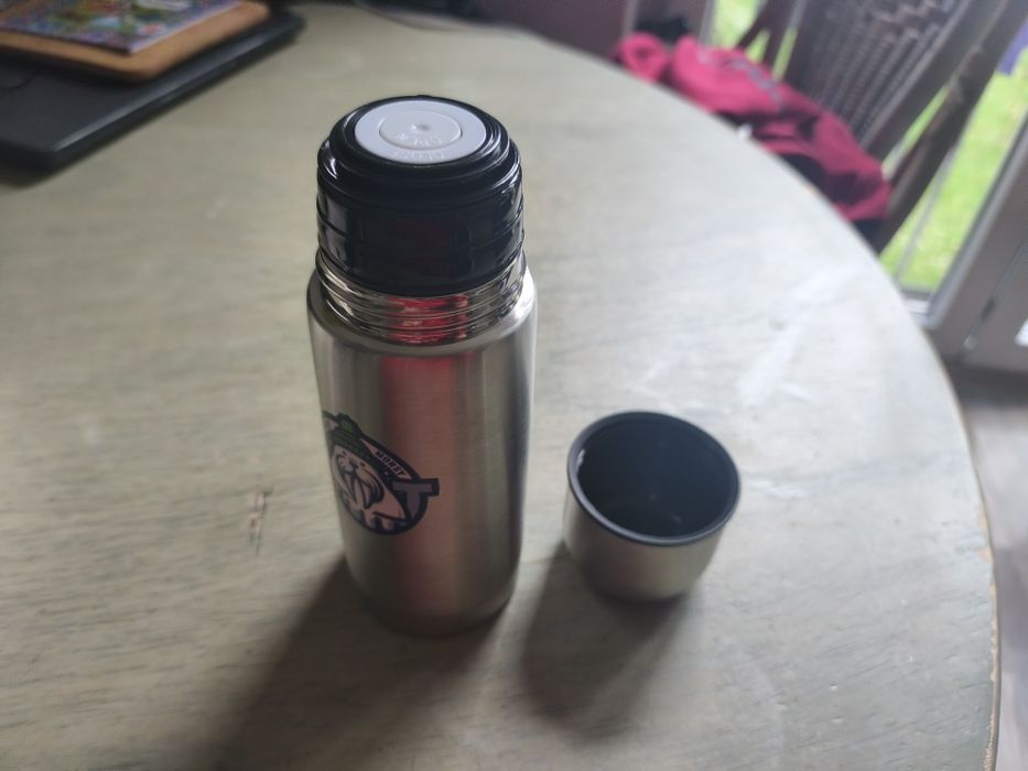 Lunch box Pudełko śniadaniowe maczfit+termos+torba+sztućce