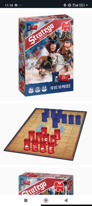 Настільна гра Stratego: Quick Battle от Jumbo. Стратег від Джамбо