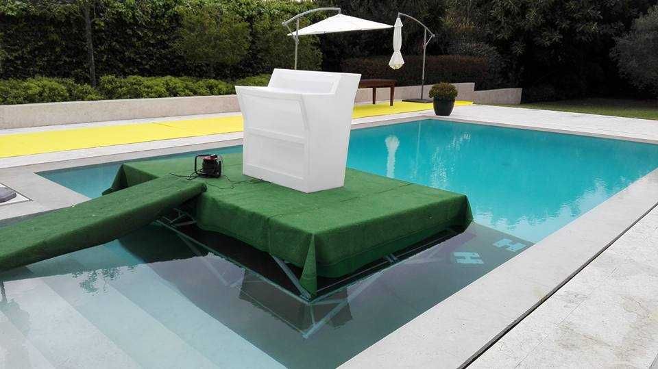 Balcões rgb com iluminação rgb