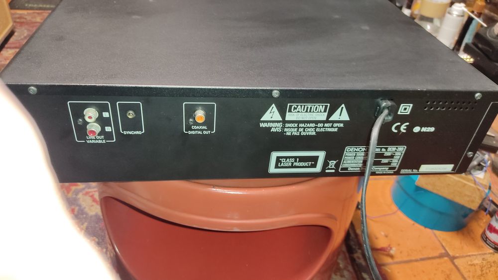 Leitor de Cd's Denon DCM 280 múltiplo 5 cd