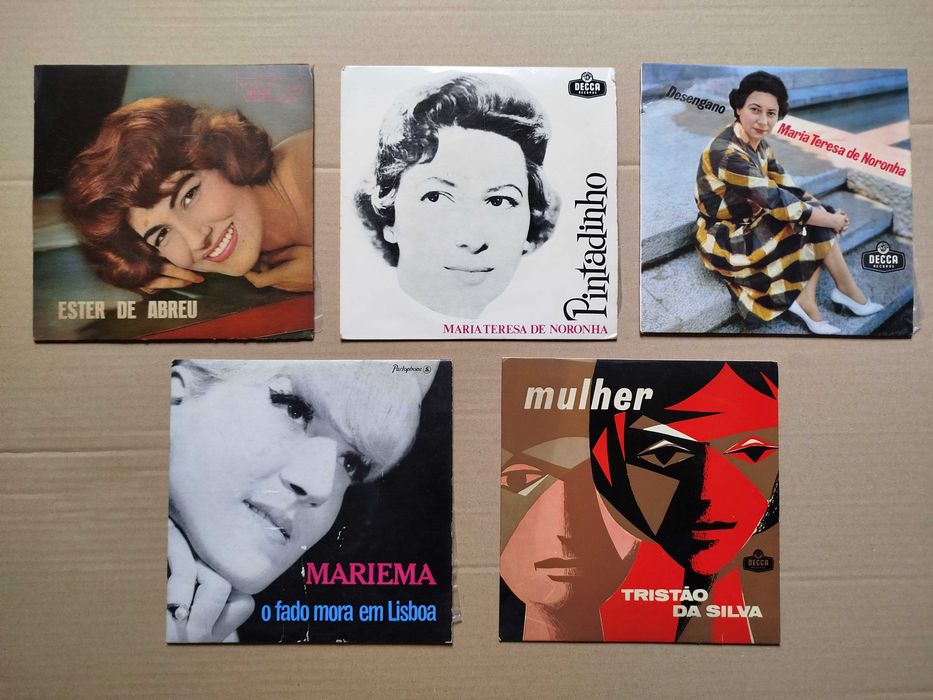 Discos Vinil FADO - Vinis Antigos Singles e EP's
