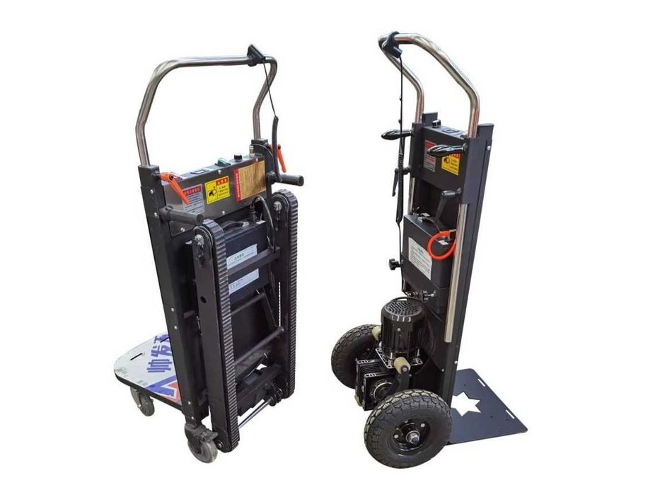 Schodołaz elektryczny 400kg wózek transportowy na schody krokowy