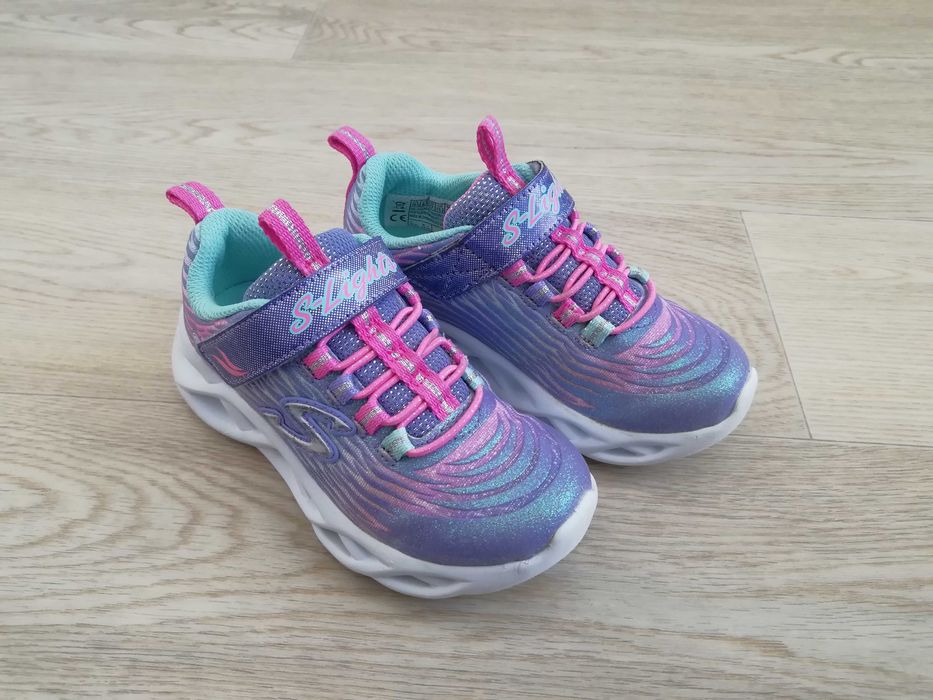 Кросівки рожеві Skechers Twisty Brights 27 розмір
