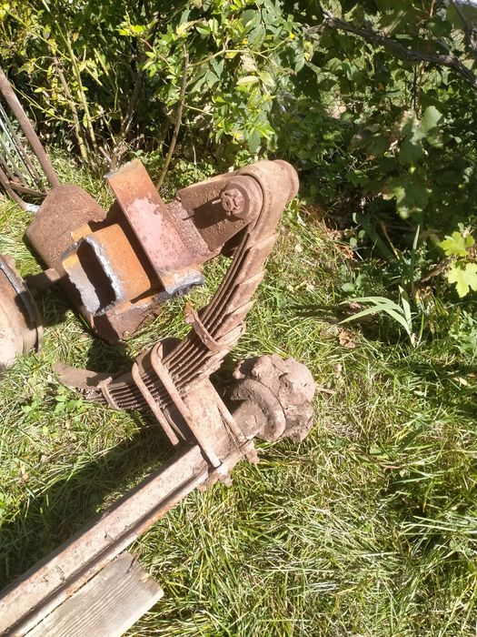міст балка ресори прицеп трактор