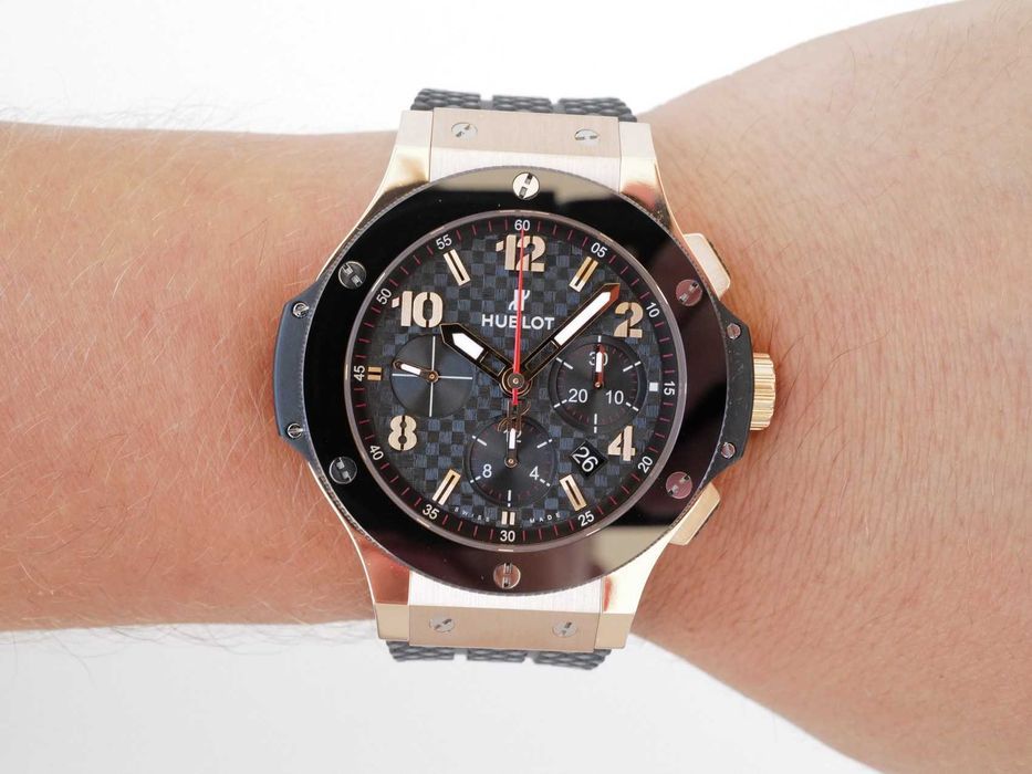 Big Bang 18K Rose Gold Black 44 mm