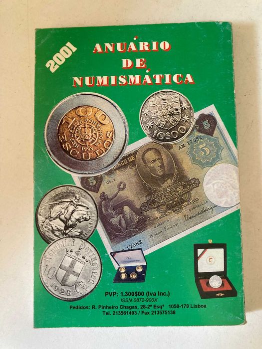 Livro - Anuário de Numismática (2001) (ctt editorial grátis)