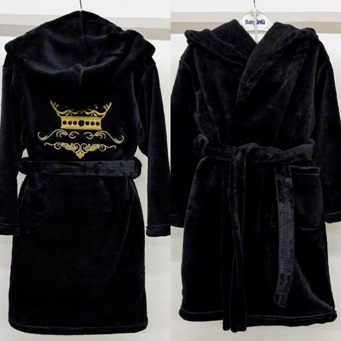 Халат дитячий вельсофт зима дівчинки хлопчика