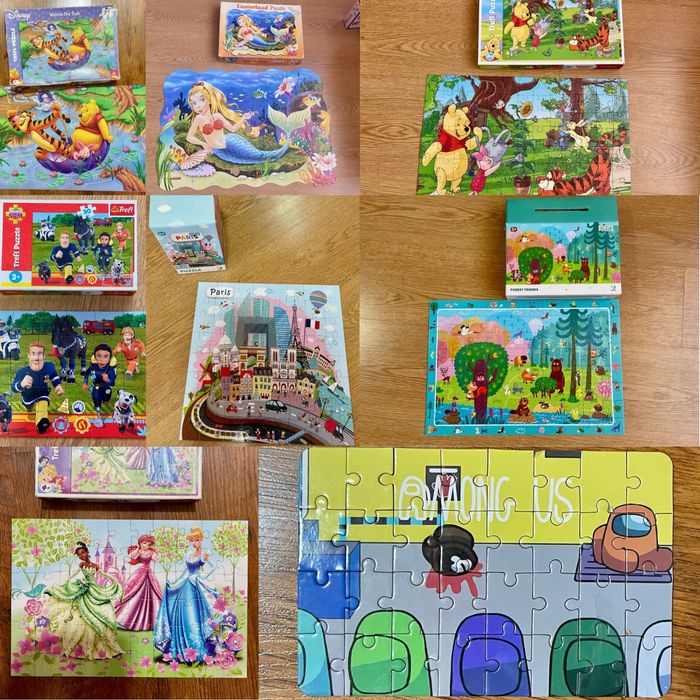 Пазли Trefl / Spin Master / Castorland / G-Toys / Dodo - 3 різні фото!