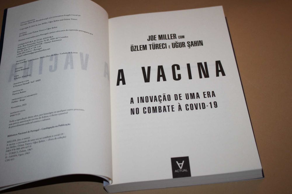 A Vacina-// Joe Miller com Özlem Türeci E Ugur Sahin
