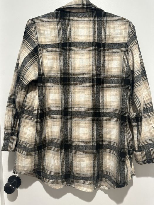 Тепла сорочка в клітинку