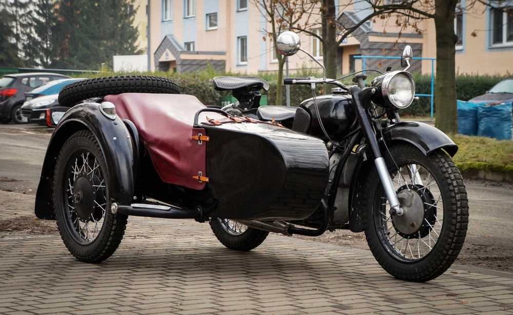 Motocykl DNIEPR Koszem MT9 Ural k750 Odrestaurowany ZAREJESTROWANY ZAM Ząbkowice Śląskie • OLX.pl