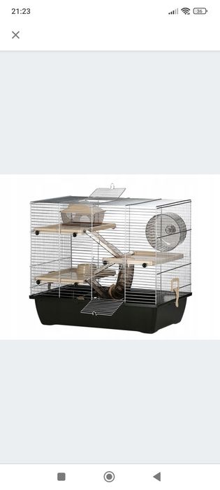 Klatka dla chomika i innych gryzoni

o wymiarach:

wyso