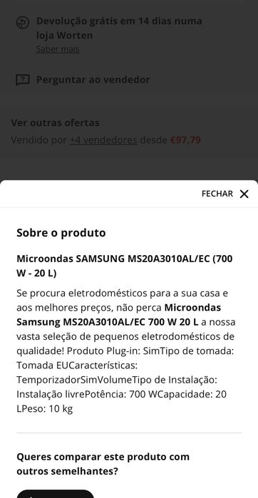 Microondas samsung474865976068034562