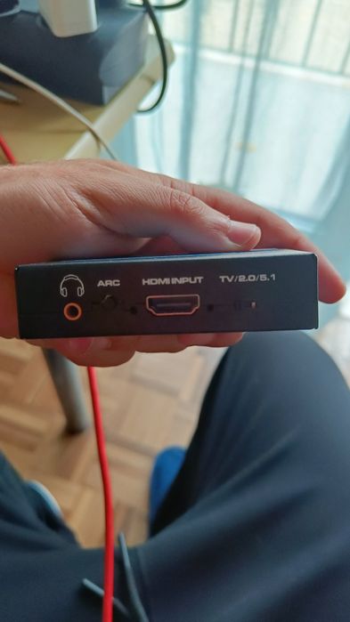 Extrator de Áudio HDMI 4K (ARC / SPDIF / RCA) – Novo