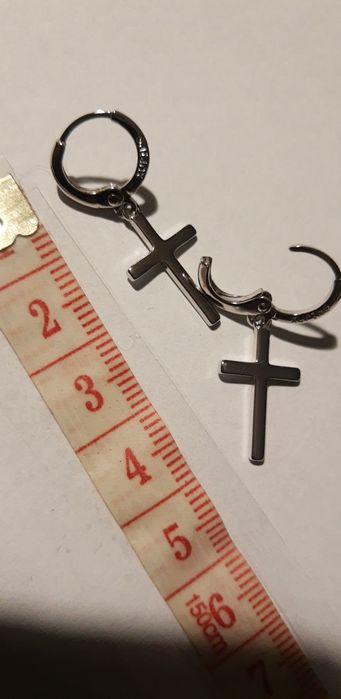 Kolczyki damskie i wisiorek