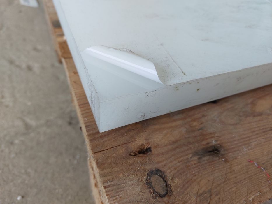 Plexi Pmma plyta gruba 3cm x120cmx67.7cm blat do stołu itd