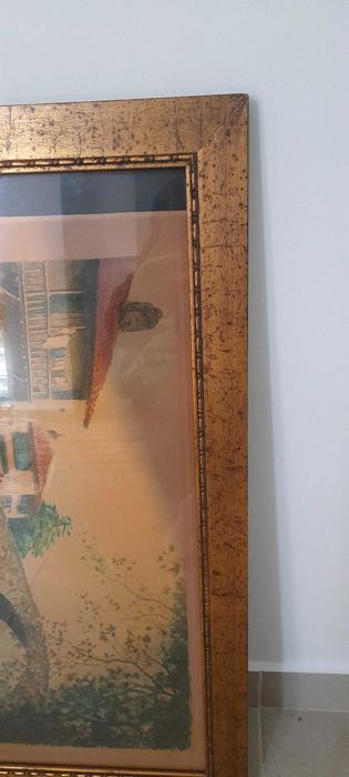 Moldura de quadro antiga