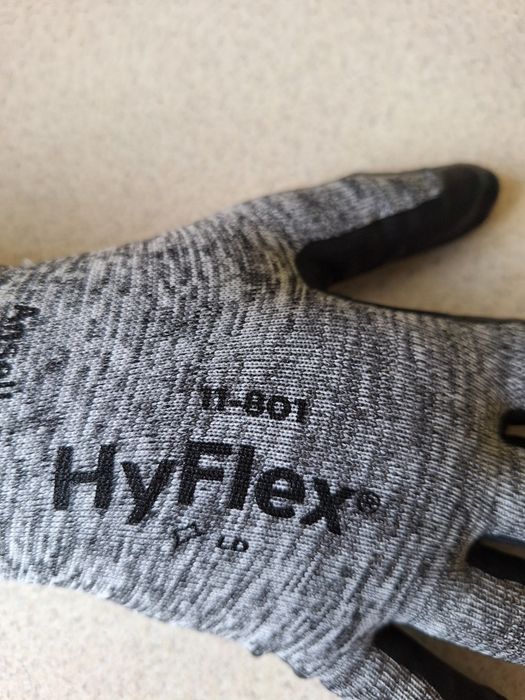 Rękawice robocze HyFlex 11-801, roz. 9, par 20 i 10 par , roz 8