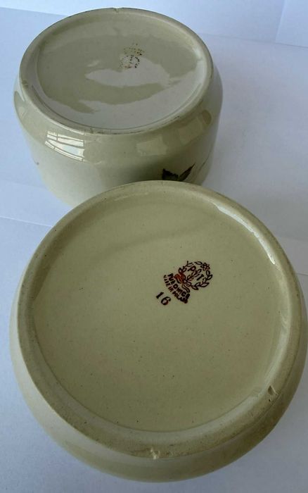 Miseczki Tułowice Komplet 6 bigosówek sygnowane lata 70-80 ceramika retro vintage