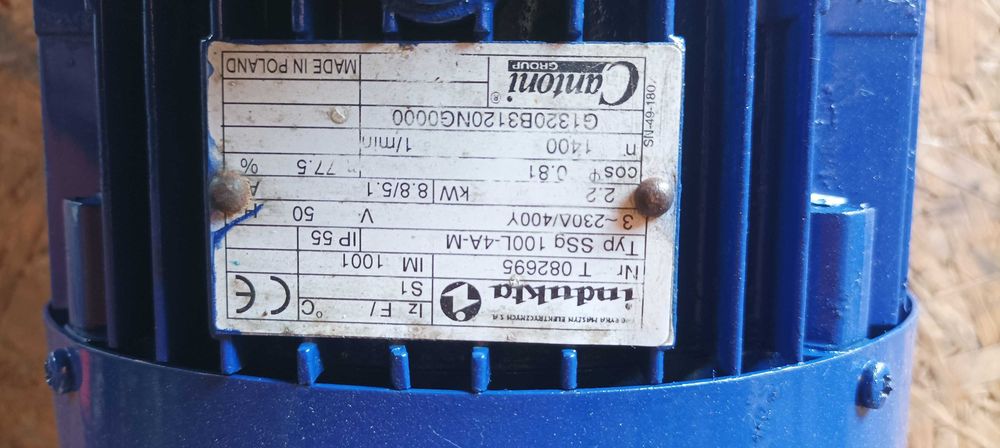 Silnik elektryczny 2,2 kW
