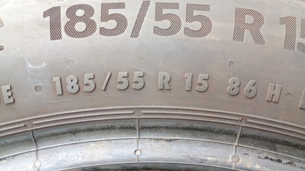 2x 185/55R15 Continental EcoContact 6 Lato Używane FV Siedlce