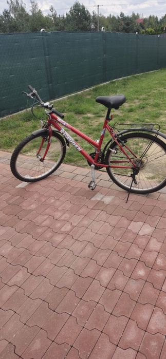 Rower damski czerwony