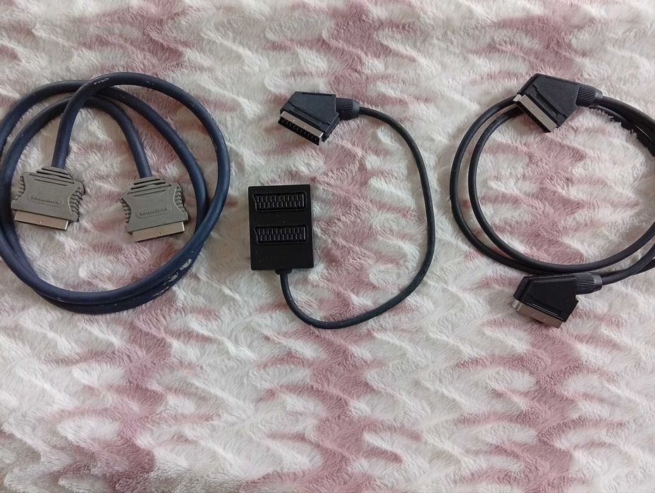 Cabos SCART para Tv e Vídeo