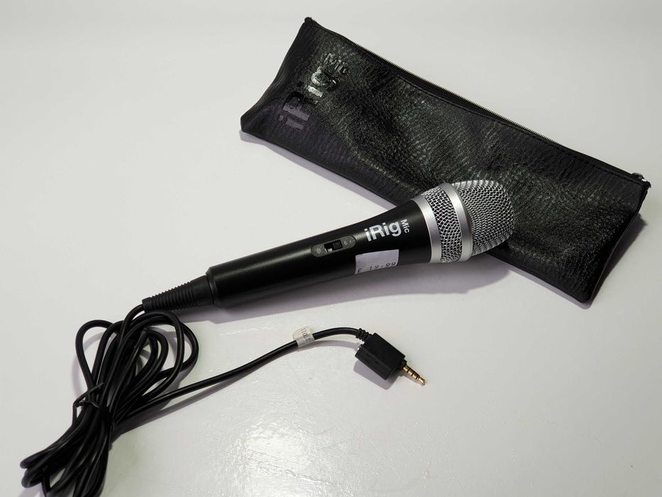 Мікрофон IK Multimedia iRig Mic  TRRS 3.5мм JACK +OUT
