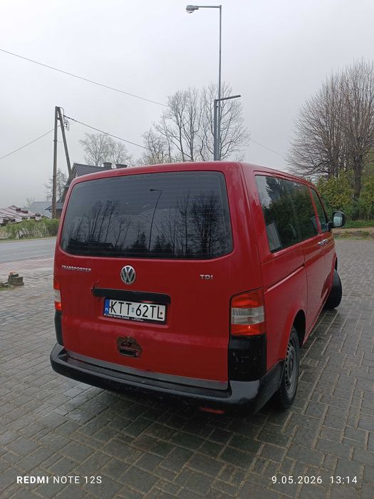 VW Transporter T5 2005 r. 1,9 TDI 9 osobowy
