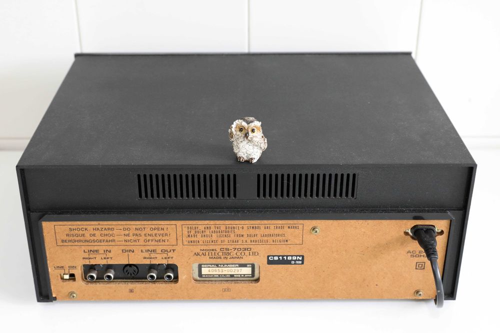 Akai CS-703D Tape Deck Cassetes